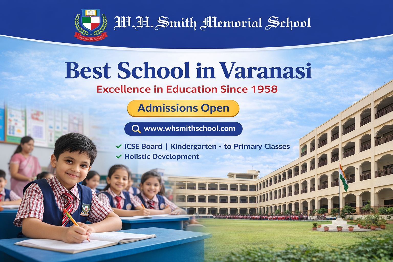 Are you looking for Best School in Varanasi – W.H. Smith Memorial School